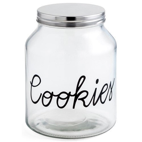 TARRO VIDRIO QUID COOKIES 2L TAPA METAL